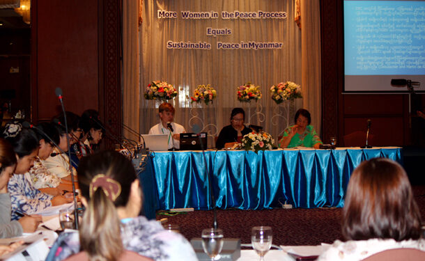 Women Hold Dialogue on Peace Process Inclusion