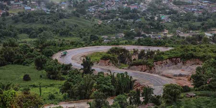 The Muse-Lashio Highway in northern Shan State / The Irrawaddy