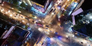 Evening rush hour in Yangon. / The Irrawaddy