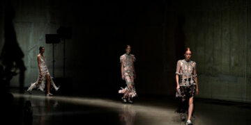 London Fashion Week in London, Britain, Sept. 18, 2017. / Reuters