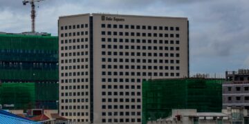 The Sule Square project in downtown Rangoon / Pyay Kyaw / The Irrawaddy