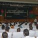USDP Members join a workshop on national reconciliation and peace held in Naypyidaw on Aug. 8, 2016. / Htet Naing Zaw / The Irrawaddy