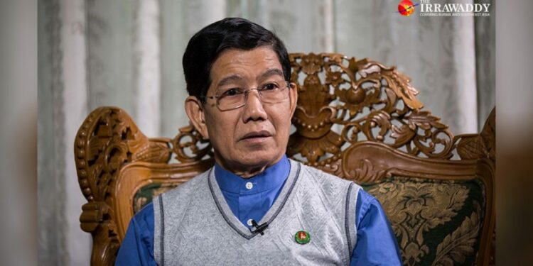 USDP lawmaker U Thaung Aye. / Htet Naing Zaw / The Irrawaddy