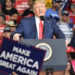 US President Donald Trump meets supporters at his ‘Make America Great Again’ rally in Tulsa, Oklahoma on June 20, 2020. / ANADOLU AGENCY / GETTY / KYODO