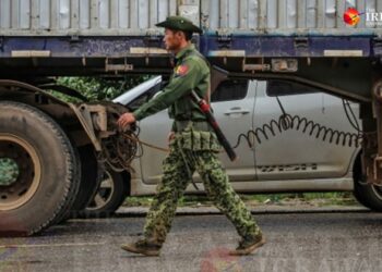 A people’s militia in northern Shan State. / Zaw Zaw / The Irrawaddy