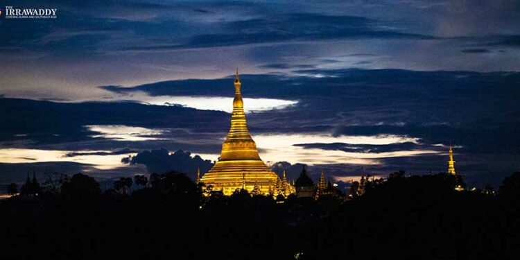 Myanmar’s landmark the Shwedagon Pagoda in Yangon. / The Irrawaddy