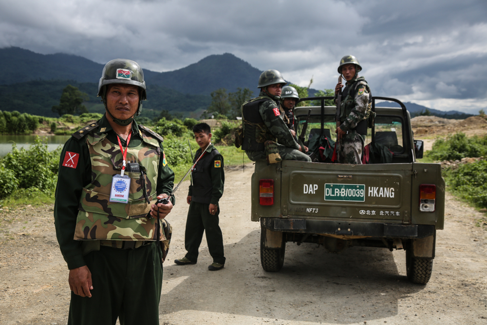 Kachin Independence Army, Myanmar Regime Forces Clash in Hpakant