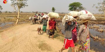Myanmar Junta Shelling