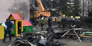 Ukraine Interior Minister Among 16 Dead in Helicopter Crash