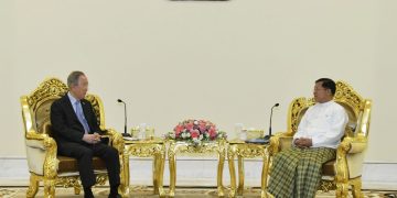 Myanmar Shadow Govt Condemns Ban Ki-moon’s ‘Unethical’ Meeting With Junta Chief