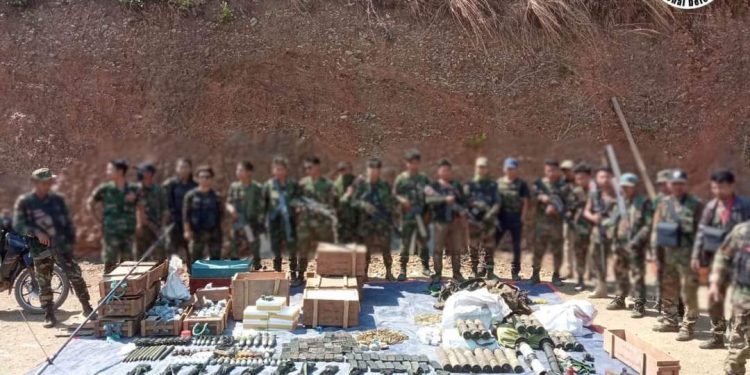 Two Dozen Myanmar Junta Troops Killed in Chin State Camp Raid