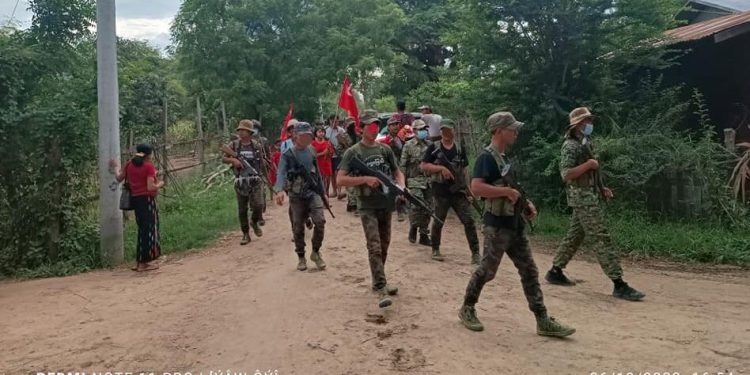 Myanmar Regime Troops Kill Child and Resistance Leader in Sagaing Region