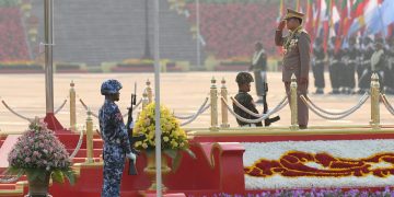 Myanmar Junta Chief Vows to Defeat Shadow Govt and Allied EAOs for Supporting Resistance