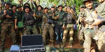 Myanmar Resistance Destroys Trucks in Junta Convoy
