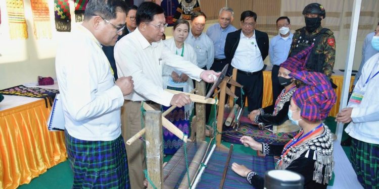 Myanmar Junta Chief Visits Kachin Amid High Military Tensions