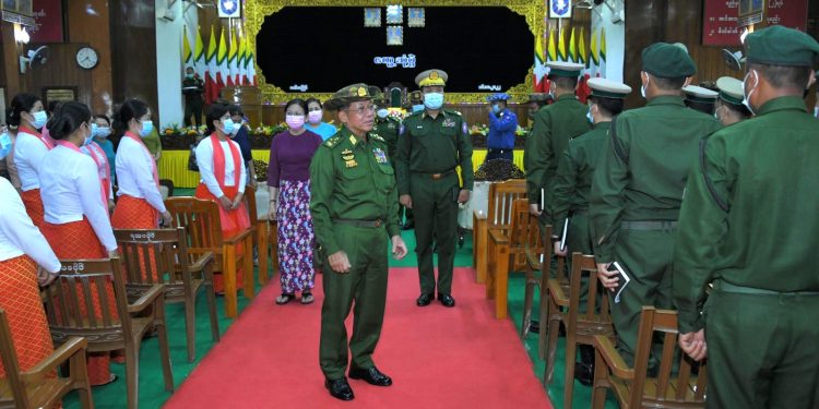 Myanmar Junta Chief Demands Unity as Secrets Continue to Leak