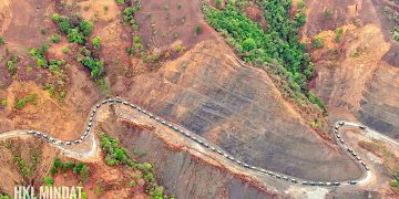 Myanmar Regime Reinforcement Convoy Ambushed by Resistance in Chin State