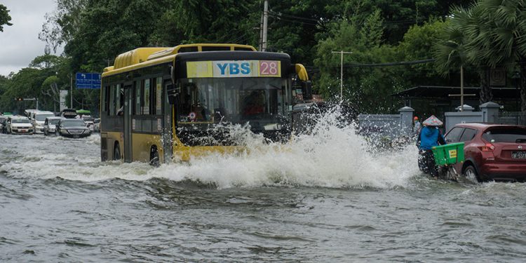 Myanmar’s Commercial Capital Yangon hit by Record Rainfall and Floods