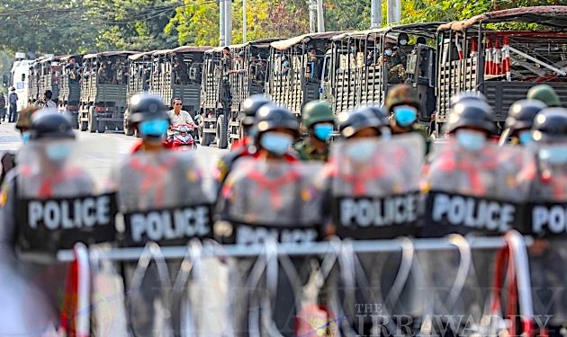 Myanmar’s Civilian Government Passes Police Law for its Controlled Areas