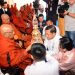 Myanmar Junta Chief and His Two Favorite Monks Consecrate Pagoda Replica in Moscow