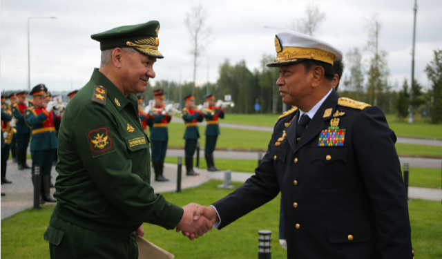 New Myanmar Junta Defense Minister in Russia to Boost Bilateral Ties