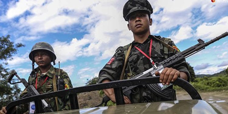 Myanmar Junta Uses Airstrikes to Relieve Trapped Troops in Kachin State