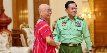 Junta Boss Trying to Sow Division in Myanmar’s Oldest Ethnic Armed Group 