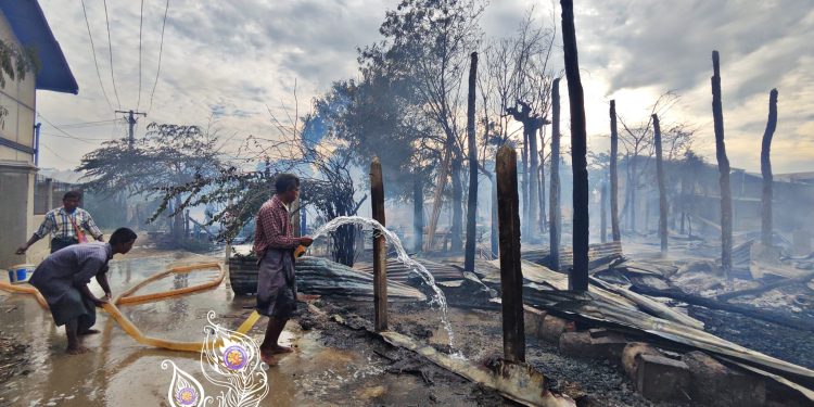 Sagaing Villagers Stranded, Fear Another Attack After Myanmar Junta Raid