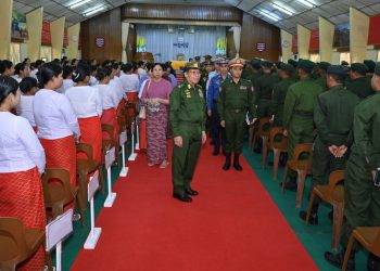 Myanmar Junta Boss Steps Up Election Talk as Military Defeats Mount