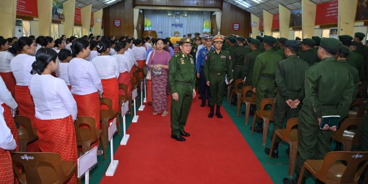 Myanmar Junta Boss Steps Up Election Talk as Military Defeats Mount