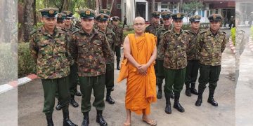 Nationalist Monk Briefly Detained After Joining Chant Calling for Myanmar’s Dictator to Step Down