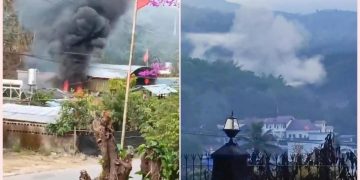 Bombs Hit China as War Escalates in Myanmar’s Kachin State