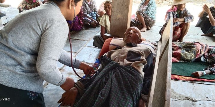 Myanmar’s War-Displaced Face Health Crisis as Donor Funds Dry Up
