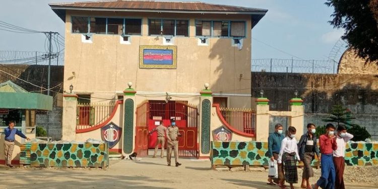 Myitkyina Prison in Kachin State.