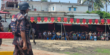 Myanmar Junta Repatriates  at Least 134 Defeated Troops From Bangladesh