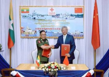 China Gives Six Patrol Boats to Myanmar Junta