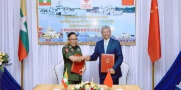 China Gives Six Patrol Boats to Myanmar Junta