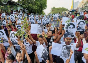 Flower Phobia Strikes Myanmar’s Ruling Junta Again, Dozens Arrested