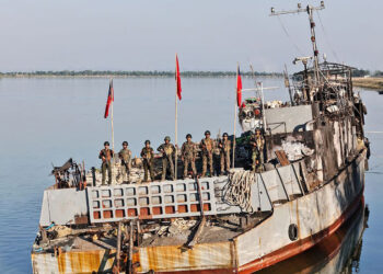 Arakan Army Penetrates Myanmar Junta Naval Base in Rakhine State