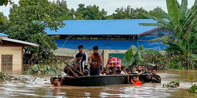 Myanmar’s Civilian Government and Allies Call for UN Yagi Flood Relief