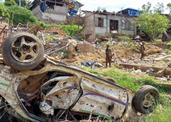 Myanmar Junta Bombs, Shells Two Rebel-Held Towns in Northern Shan