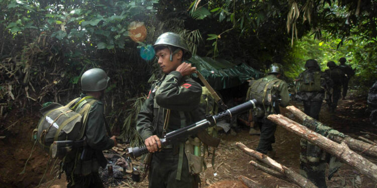 Kachin Resistance Clashes with Myanmar Junta Troops in Hpakant