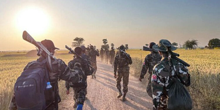 Sagaing Resistance Seizes Pro-Myanmar Junta Village near NW Command