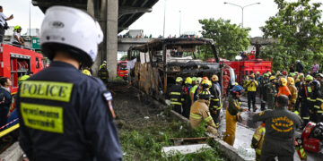 23 Feared Dead in Thai School Bus Inferno