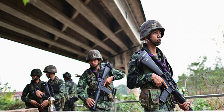 Thai Military Accused of Beating Myanmar Man to Death