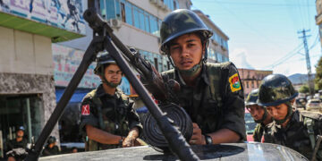 KIA Seizes Town on Chinese Border