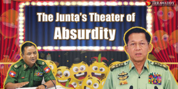 A Year in Myanmar Junta’s Theatre of Absurdity as Military Collapse Loomed