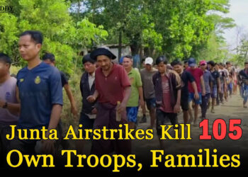 Junta Airstrikes Kill 105 of Its Own Troops and Their Families