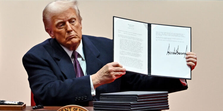 From the Border to ‘Woke’, Trump Signs Raft of Orders on Day 1