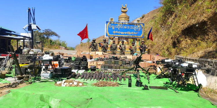 Rakhine Rebels Attack Myanmar Junta Base in Bago